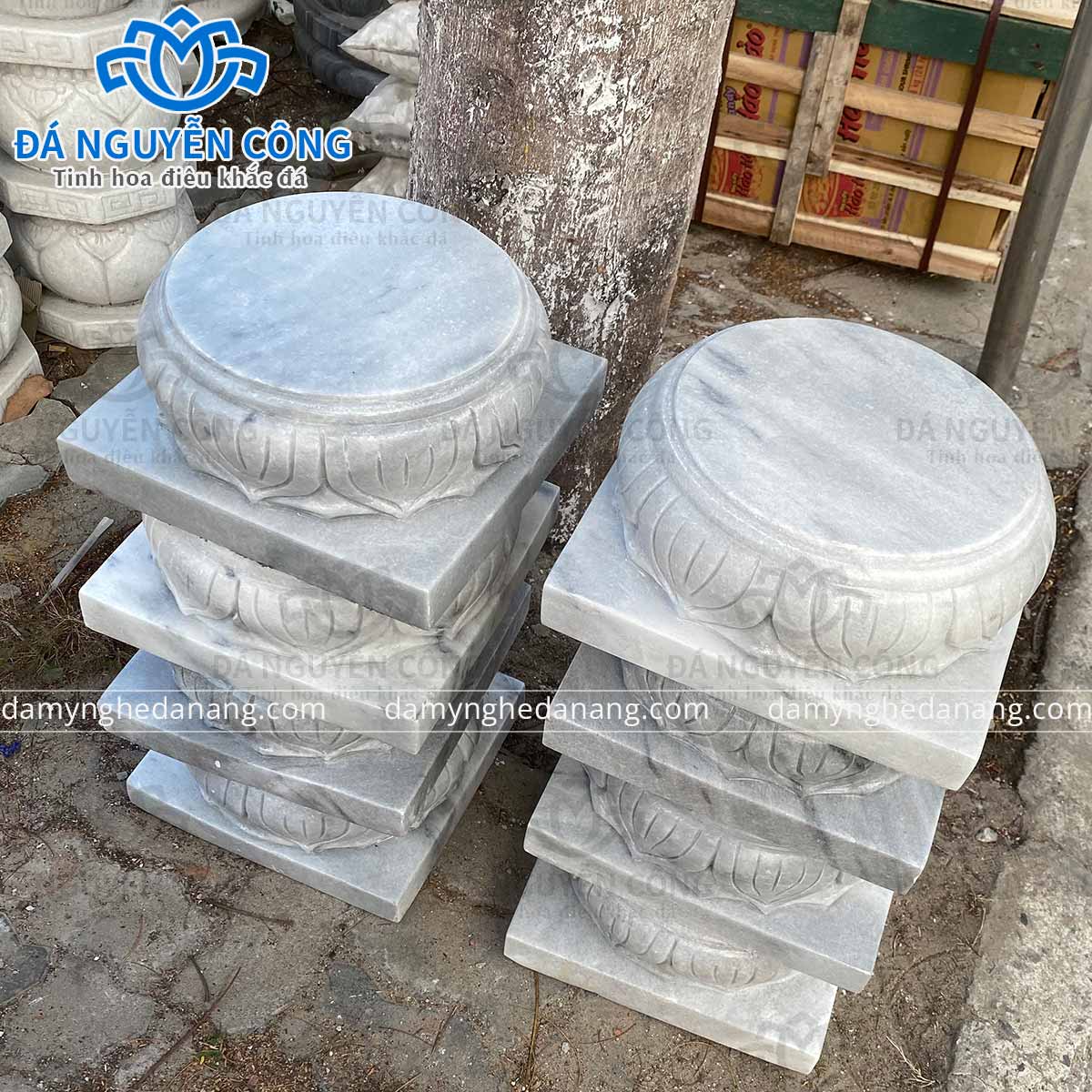 Chân tảng đá kê cột nhà gỗ 26 chân tảng đá kê cột nhà gỗ 26